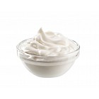 Swirl of smooth cream
