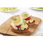 Toasted bread and egg spread