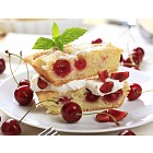 Cherry sponge cake 