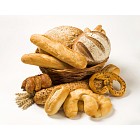 Various types of bread 