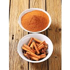 Cinnamon sticks and powder and star anise