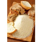 Stale bread and finely ground breadcrumbs