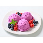 Berry fruit ice cream 