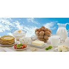Pancakes and dairy products