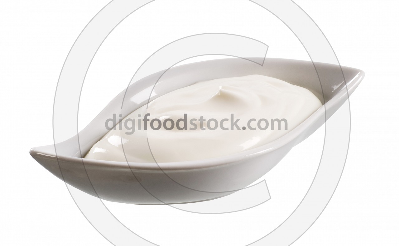 White yogurt 