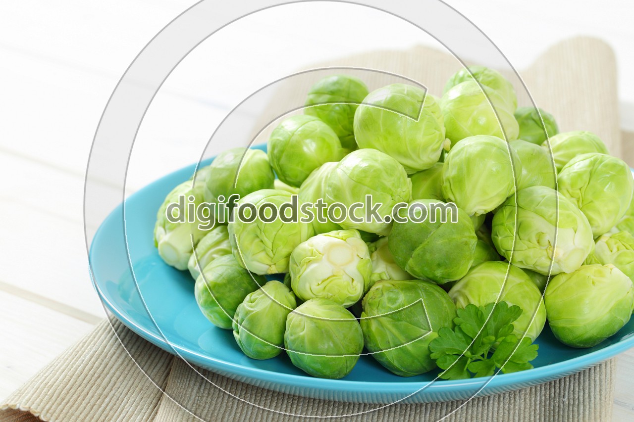 raw Brussels sprouts